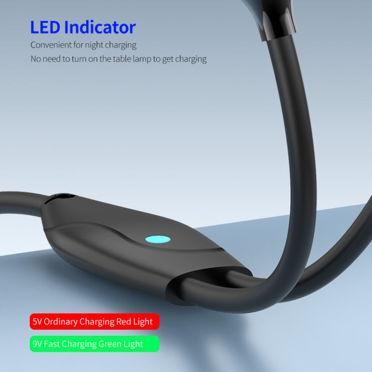 ENKAY PD100W 2-in-1 Type-C to Type-C / 8 Pin Fast Charging Cable with E-Marker, 1.2m, 2m