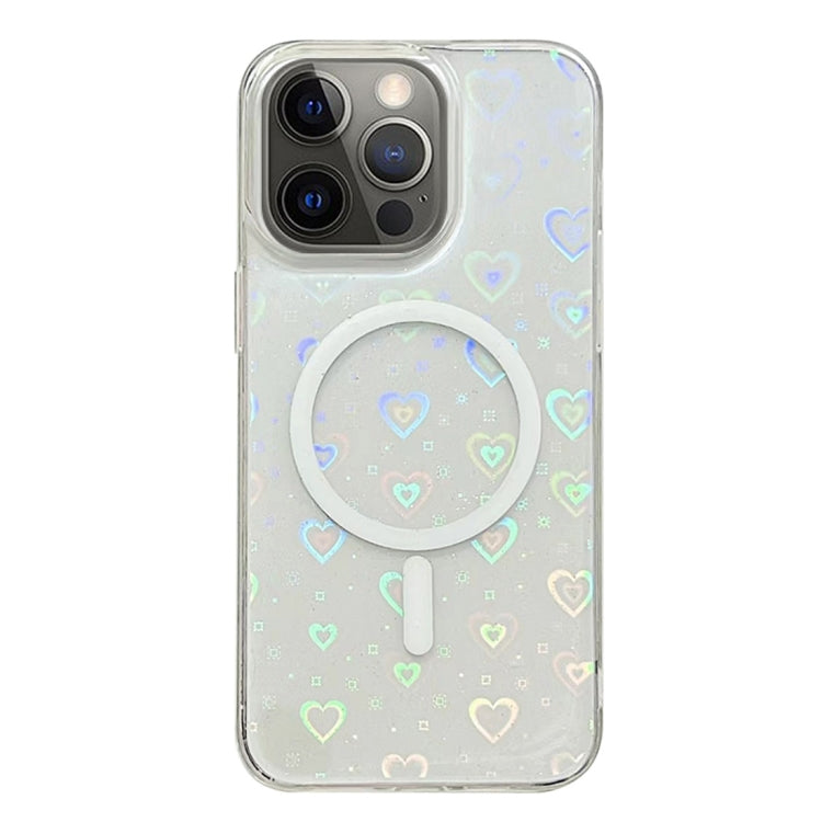 Laser Love MagSafe TPU Phone Case, For iPhone 15 Pro Max, For iPhone 15 Pro, For iPhone 15 Plus, For iPhone 15, For iPhone 14 Plus, For iPhone 14, For iPhone 14 Pro, For iPhone 14 Pro Max, For iPhone 13 Pro Max, For iPhone 13 Pro, For iPhone 13��������...