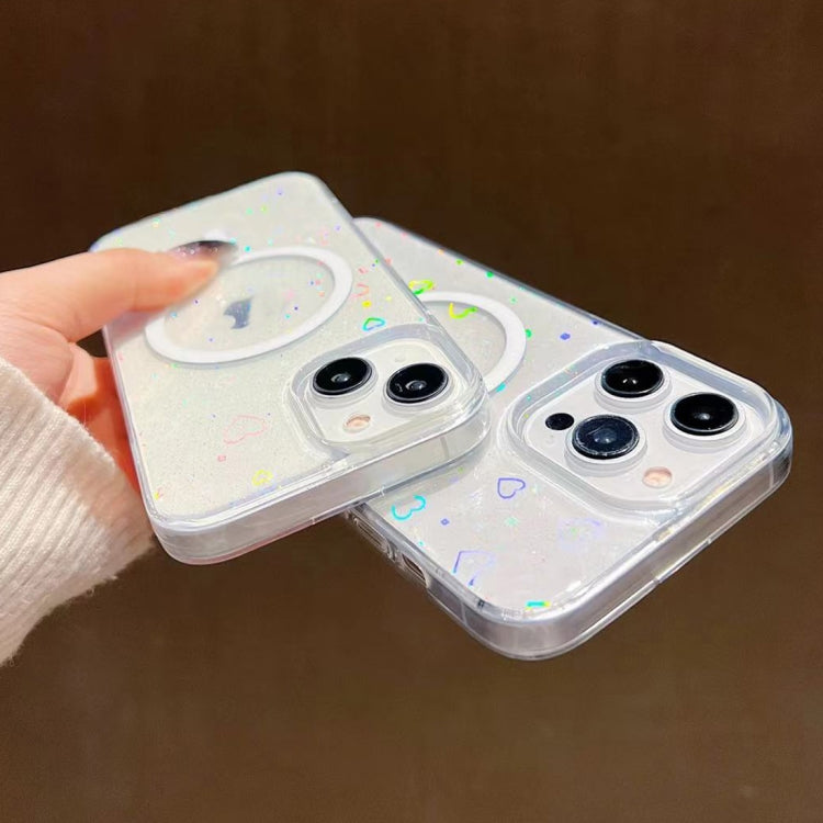 Laser Love MagSafe TPU Phone Case, For iPhone 15 Pro Max, For iPhone 15 Pro, For iPhone 15 Plus, For iPhone 15, For iPhone 14 Plus, For iPhone 14, For iPhone 14 Pro, For iPhone 14 Pro Max, For iPhone 13 Pro Max, For iPhone 13 Pro, For iPhone 13��������...