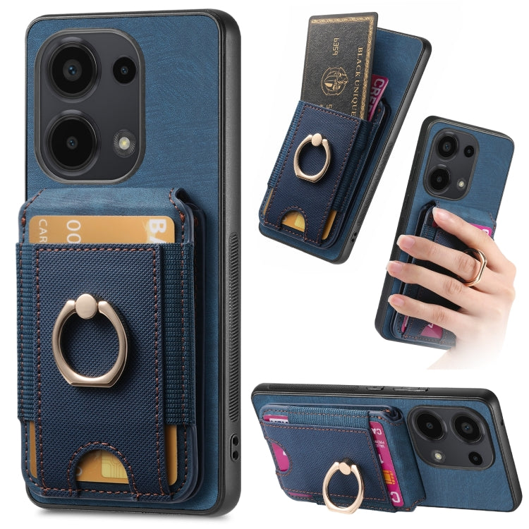 Retro Splitable Magnetic Stand Card Bag Leather Phone Case, Series 4