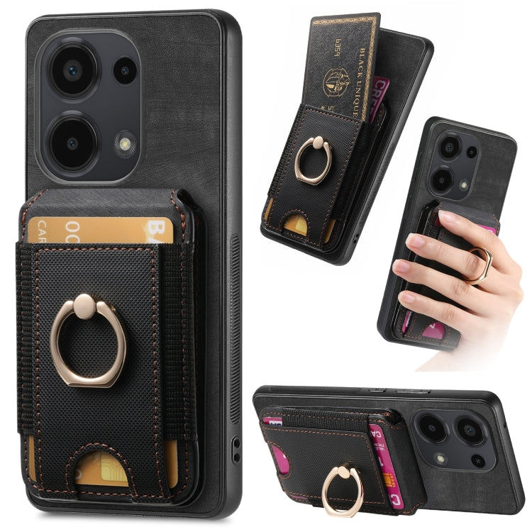 Retro Splitable Magnetic Stand Card Bag Leather Phone Case, Series 4