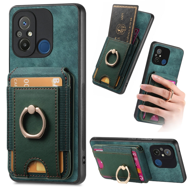 Retro Splitable Magnetic Stand Card Bag Leather Phone Case, Series 4