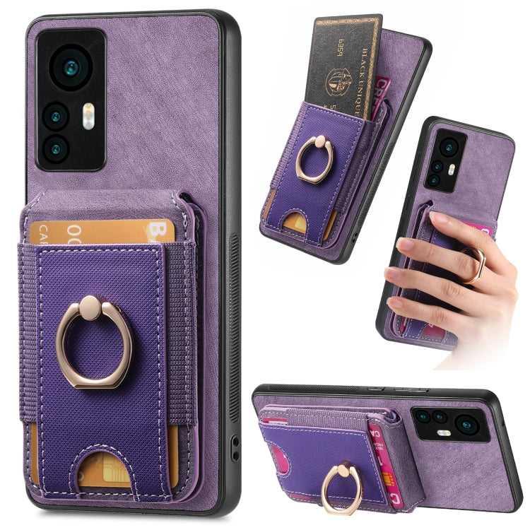 Retro Splitable Magnetic Stand Card Bag Leather Phone Case, Series 4