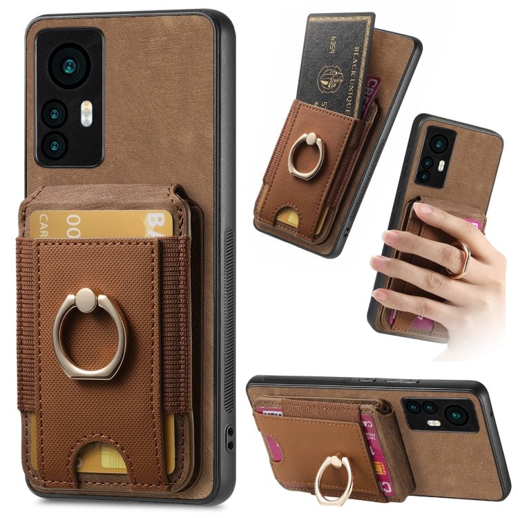 Retro Splitable Magnetic Stand Card Bag Leather Phone Case, Series 4