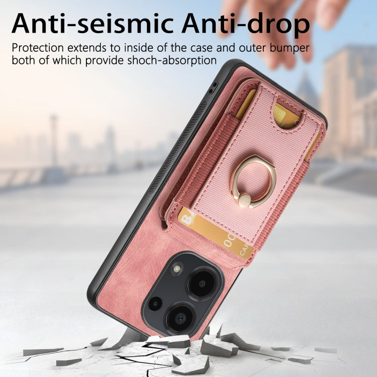 Retro Splitable Magnetic Stand Card Bag Leather Phone Case, Series 4