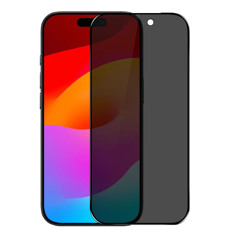 NORTHJO A++ 28 Degree Privacy Full Glue Silk Printing Tempered Glass Film, For iPhone Duo Outer Screen, For iPhone 18 Pro, For iPhone 18 Pro Max, For iPhone 17 Pro Max, For iPhone 17 Pro, For iPhone 17, For iPhone Air, For iPhone 16 Pro Max            ...