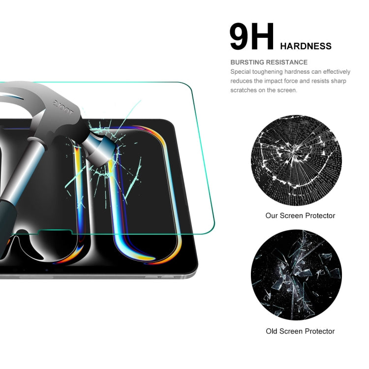 ENKAY Hat-Prince 0.33mm Explosion-proof Tempered Glass Film, For iPad Pro 13 2024 / Air 13 2026 / 2025, For iPad 2025 / Air 11 2026 / 2025, For iPad Pro 11 2025 / 2024