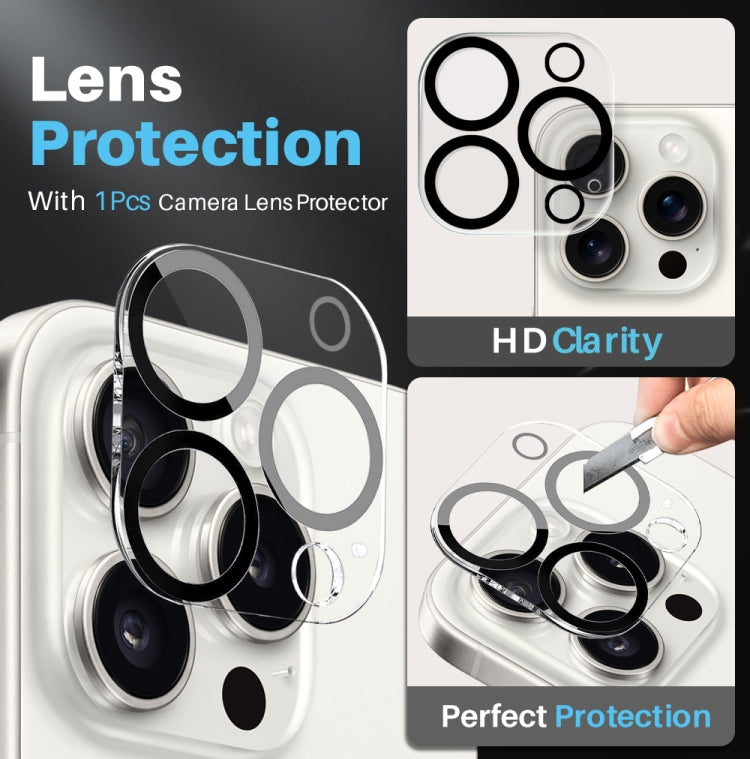 NORTHJO 3 in 1 Clear Phone Case with Screen Film + Rear Lens Film, For iPhone 15 Pro Max, For iPhone 15 Pro, For iPhone 15 Plus, For iPhone 15, For iPhone 14 Plus, For iPhone 14, For iPhone 14 Pro, For iPhone 14 Pro Max, For iPhone 13 Pro Max����������...