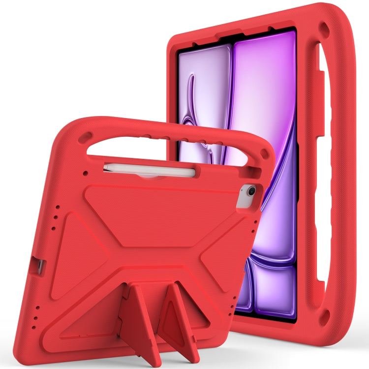 Handle EVA Shockproof Tablet Case with Holder, For iPad Air 13 2026 / 2025 / 2024, For iPad Air 11 2026 / 2025 / Pro 11 2025, For iPad Pro 13 2025 / 2024