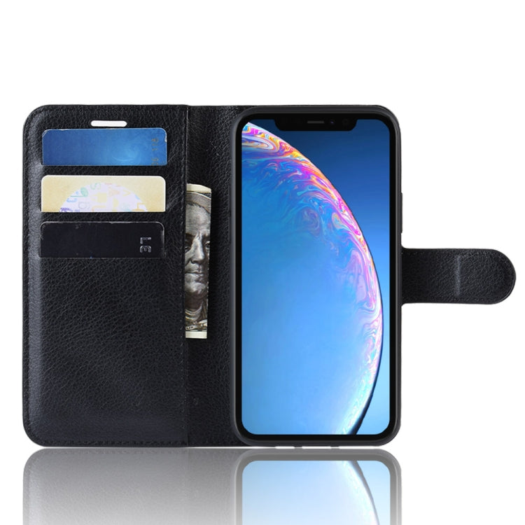 Litchi Texture Horizontal Flip Leather Case for iPhone XIR 2019, with Wallet & Holder & Card Slots, For iPhone 11, For XIR 2019
