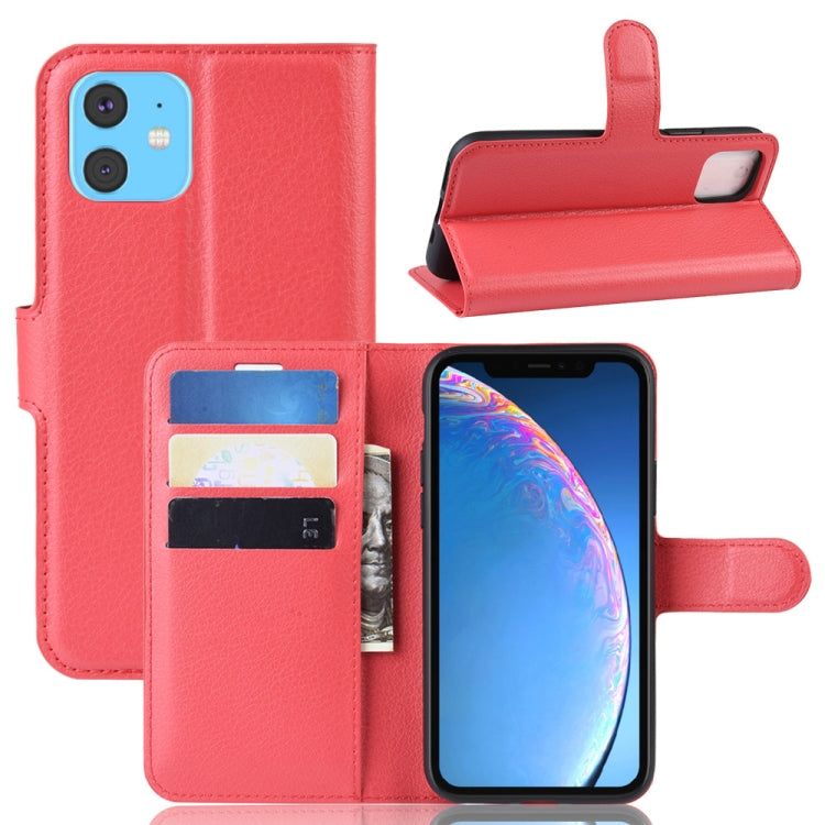 Litchi Texture Horizontal Flip Leather Case for iPhone XIR 2019, with Wallet & Holder & Card Slots, For iPhone 11, For XIR 2019