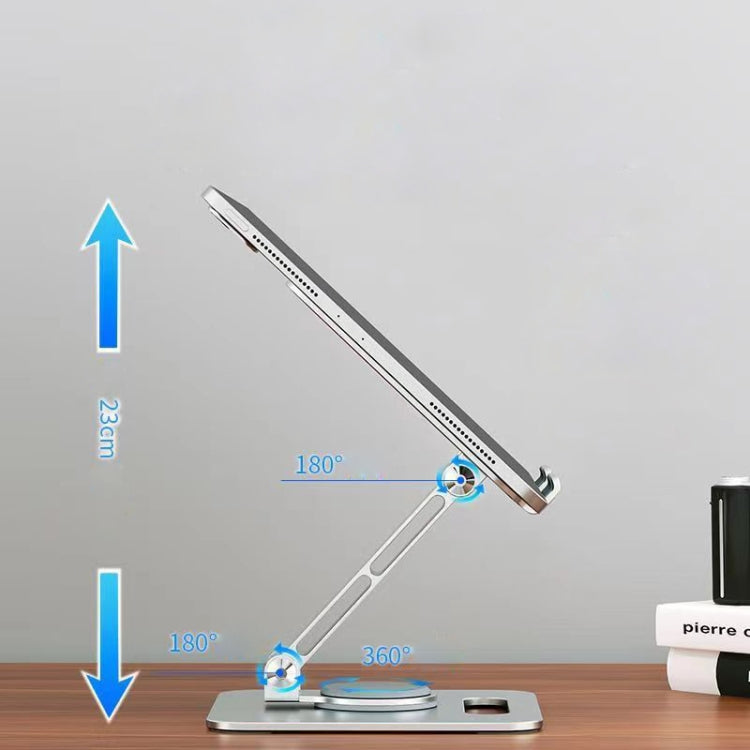 Desktop Stable Adjustable Folding Rotating Aluminum Alloy Bracket, DS-ZJ209