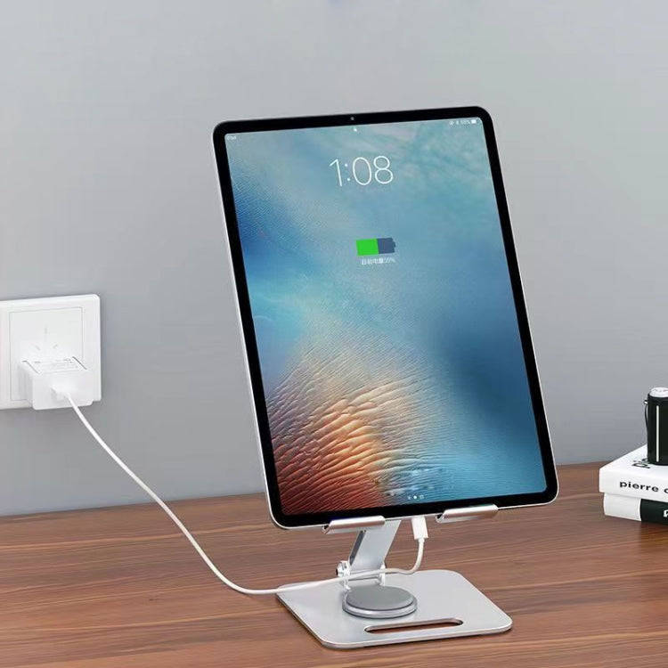 Desktop Stable Adjustable Folding Rotating Aluminum Alloy Bracket, DS-ZJ209