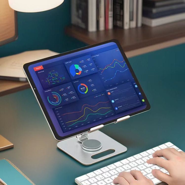 Desktop Stable Adjustable Folding Rotating Aluminum Alloy Bracket, DS-ZJ209