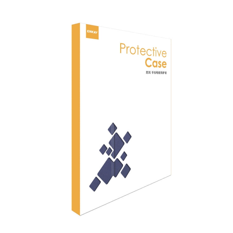 ENKAY Tri-fold Custer Texture TPU Leather Smart Tablet Case with Pen Slot, For iPad Pro 13 2025 / 2024, For iPad Air 13 2025 / 2024