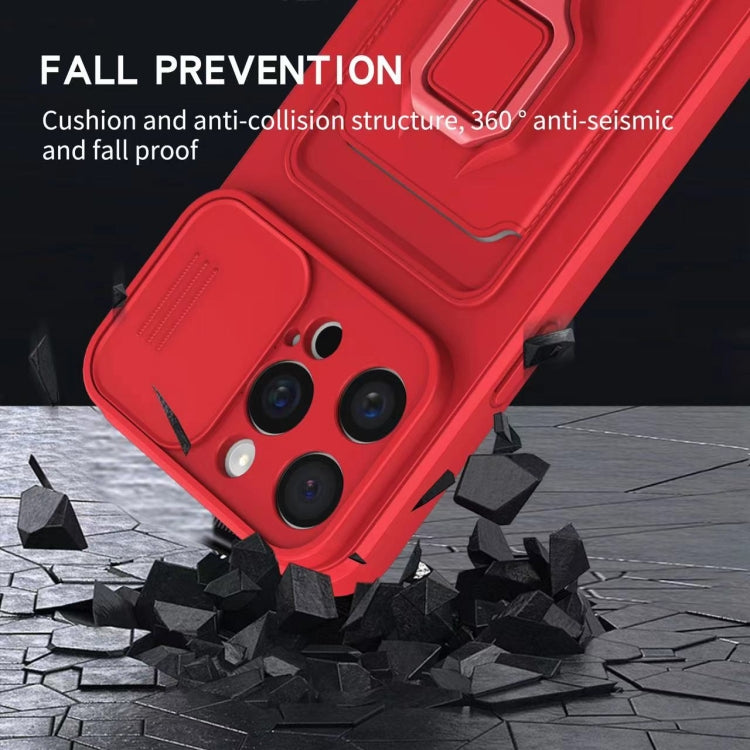 Sliding Camshield Magnetic Card Holder Silicone Phone Case, For iPhone 11, For iPhone 11 Pro, For iPhone XR, For iPhone XS Max