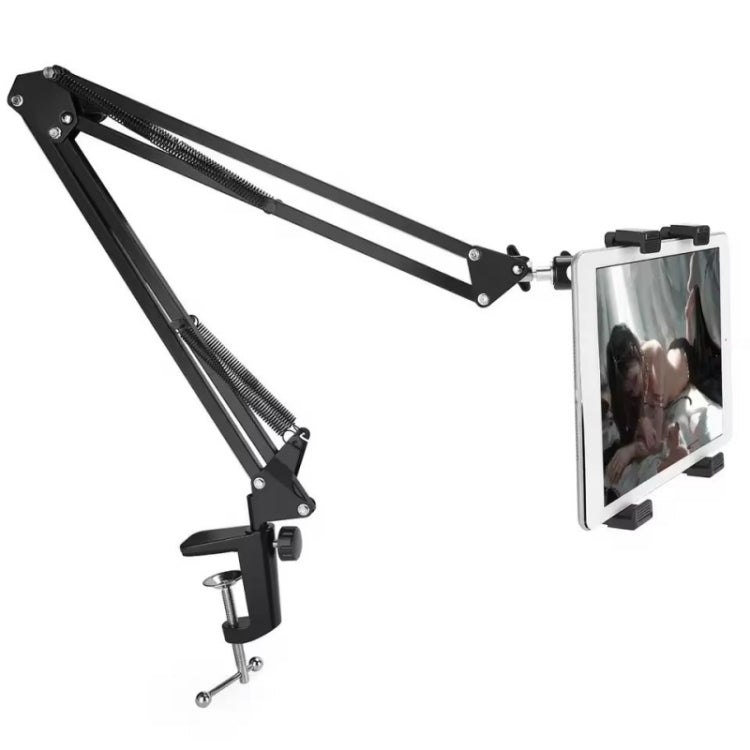 XWJ005 Adjustable Desk Clamp Bracket 360 Degrees Rotatable Tablet Phone Holder, XWJ005