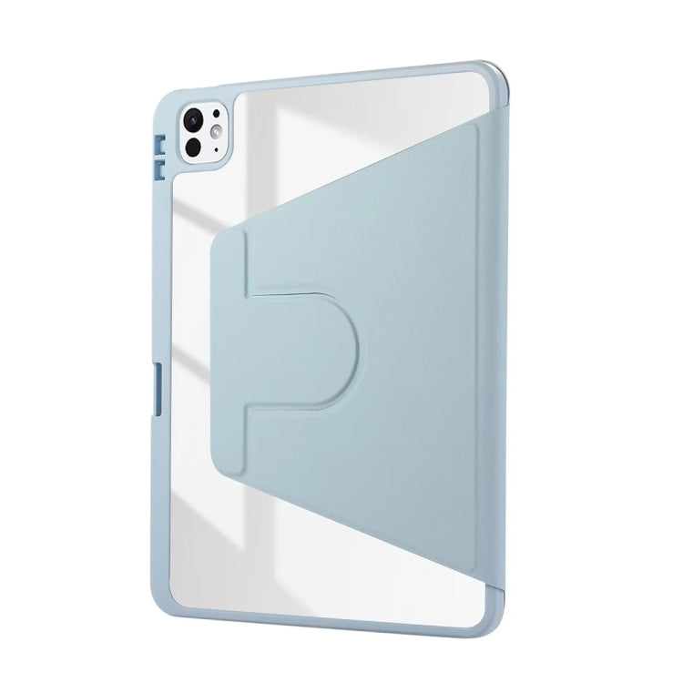 ENKAY 360 Rotation PMMA Leather Smart Tablet Case with Pen Slot, For iPad Pro 13 2025 / 2024, For iPad Pro 11 2025 / 2024, For iPad Pro Air 11 2025 / 2024, For iPad Air 13 2025 / 2024