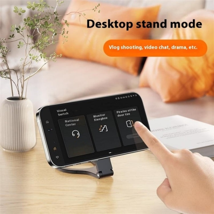 D59 Aluminum Alloy Finger Ring Grip MagSafe Dual Magnetic Phone Back Dual Ring Holder, D59 Ring Holder