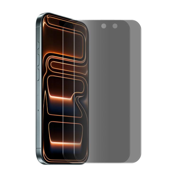 2 PCS/Pack ENKAY Hat-Prince 28 Degree Anti-peeping Privacy Tempered Glass Film, For iPhone Duo Outer Screen, For iPhone 18 Pro, For iPhone 18 Pro Max, For iPhone 17 Pro Max, For iPhone 17 Pro, For iPhone 17, For iPhone Air, For iPhone 16 Pro Max       ...