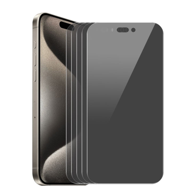 5 PCS/Pack ENKAY Hat-Prince 28 Degree Anti-peeping Privacy Tempered Glass Film, For iPhone Duo Outer Screen, For iPhone 18 Pro, For iPhone 18 Pro Max, For iPhone 17 Pro Max, For iPhone 17 Pro, For iPhone 17, For iPhone Air, For iPhone 16 Pro Max       ...