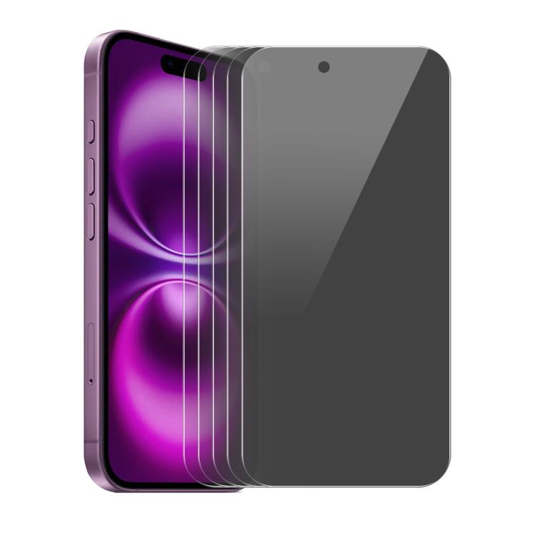 5 PCS/Pack ENKAY Hat-Prince 28 Degree Anti-peeping Privacy Tempered Glass Film, For iPhone Duo Outer Screen, For iPhone 18 Pro, For iPhone 18 Pro Max, For iPhone 17 Pro Max, For iPhone 17 Pro, For iPhone 17, For iPhone Air, For iPhone 16 Pro Max       ...