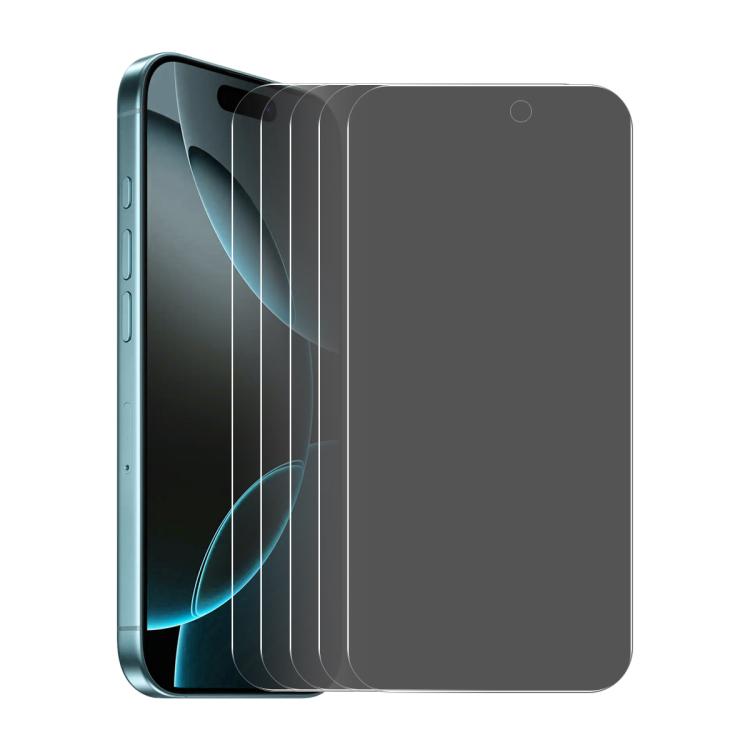 5 PCS/Pack ENKAY Hat-Prince 28 Degree Anti-peeping Privacy Tempered Glass Film, For iPhone Duo Outer Screen, For iPhone 18 Pro, For iPhone 18 Pro Max, For iPhone 17 Pro Max, For iPhone 17 Pro, For iPhone 17, For iPhone Air, For iPhone 16 Pro Max       ...