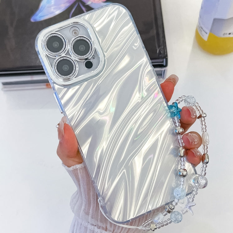 Plating Glitter Texture Chain Wristband TPU Phone Case with Lens Film, Series 4