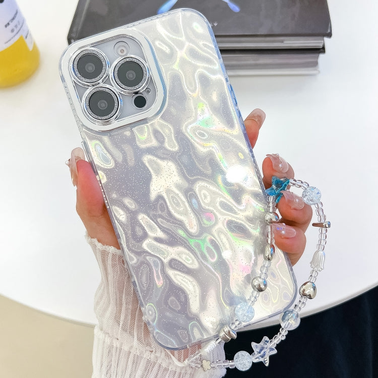 Plating Glitter Texture Chain Wristband TPU Phone Case with Lens Film, Series 4
