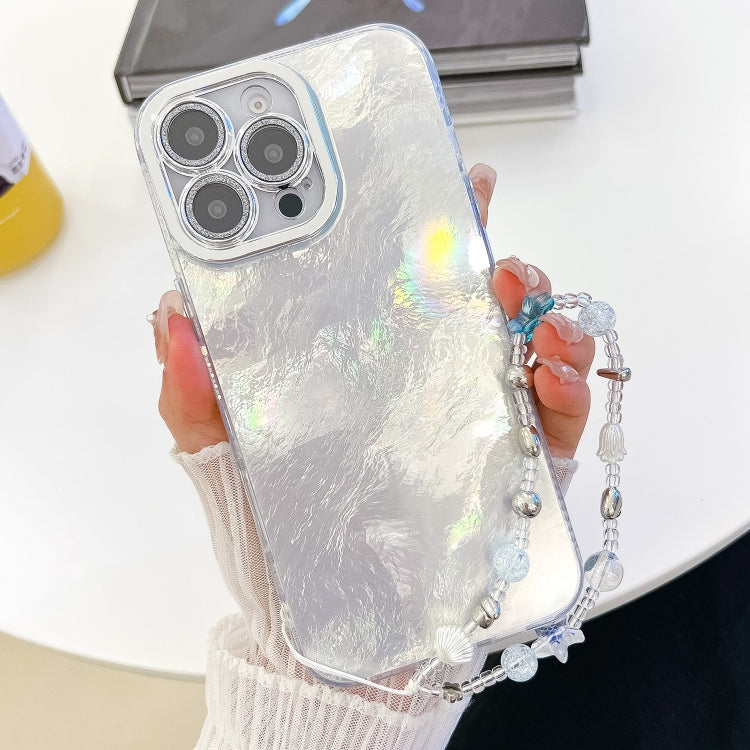 Plating Glitter Texture Chain Wristband TPU Phone Case with Lens Film, Series 4