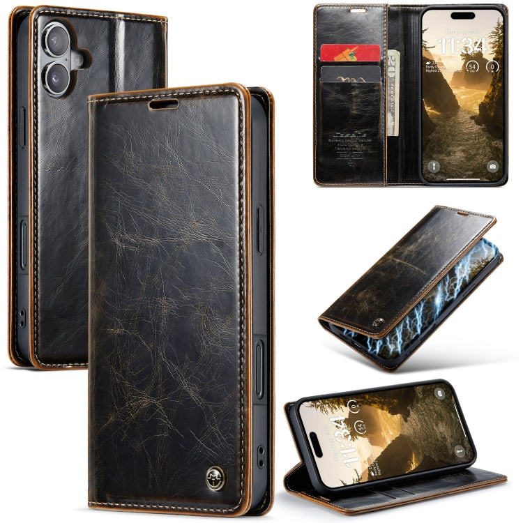 CaseMe 003 Crazy Horse Texture Flip Leather Phone Case