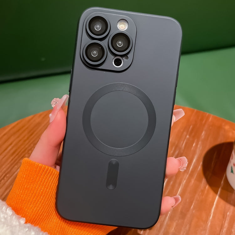 Metallic Paint Magsafe Liquid TPU Phone Case