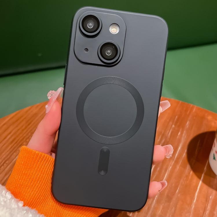 Metallic Paint Magsafe Liquid TPU Phone Case