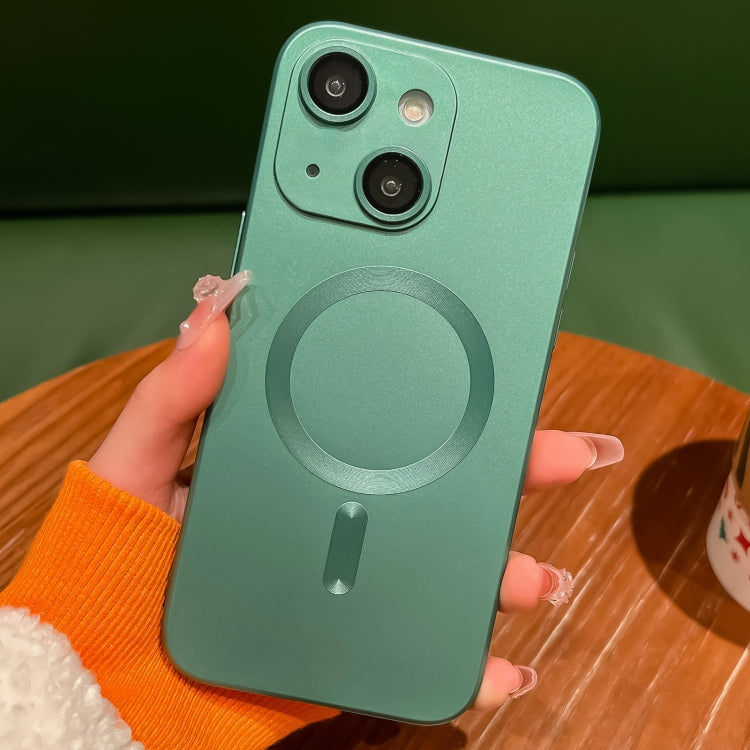 Metallic Paint Magsafe Liquid TPU Phone Case