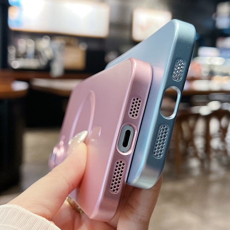 Metallic Paint Magsafe Liquid TPU Phone Case