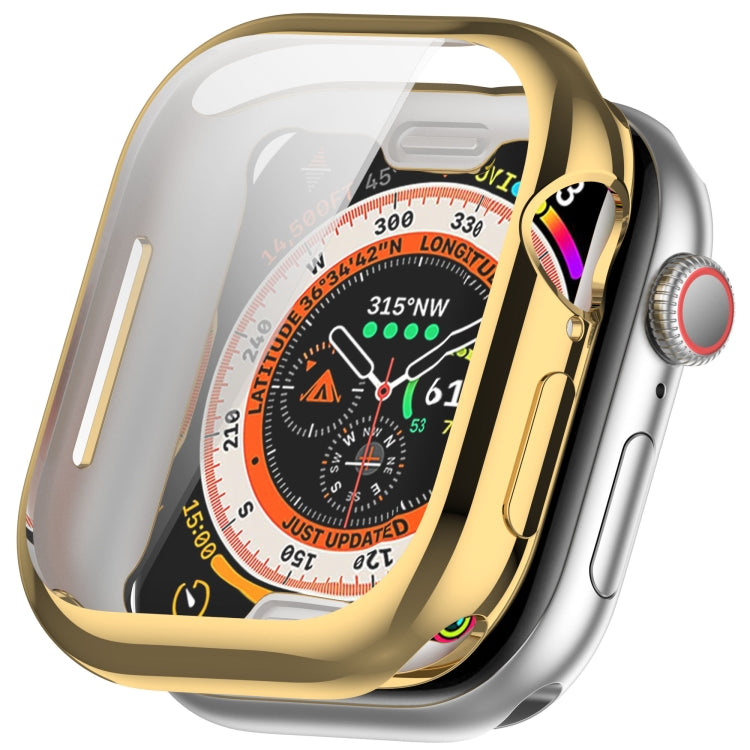 All-inclusive Plating TPU Watch Case, For Apple Watch Series 10 46mm, For Apple Watch Series 10 42mm