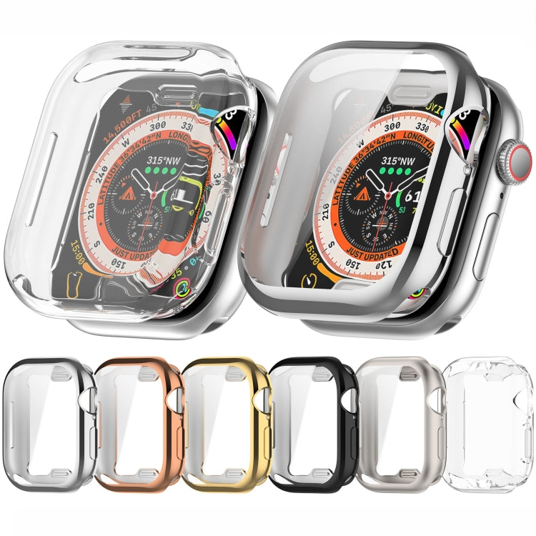 All-inclusive Plating TPU Watch Case, For Apple Watch Series 10 46mm, For Apple Watch Series 10 42mm