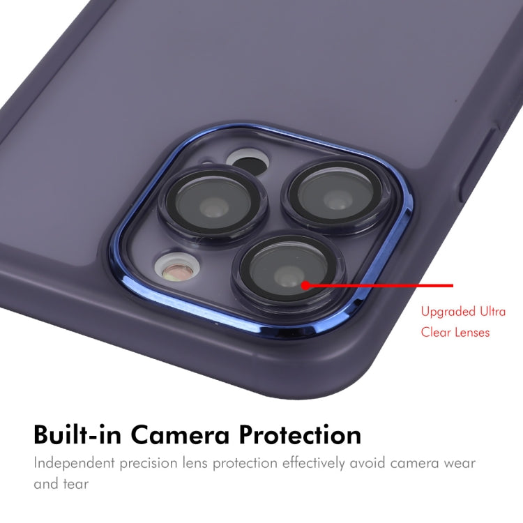 ENKAY Hat-Prince Translucent Matte TPU Phone Case with Lens Film, For iPhone 16 Pro Max, For iPhone 16 Pro, For iPhone 16 Plus, For iPhone 16, For iPhone 15 Pro Max, For iPhone 15 Pro, For iPhone 15 Plus, For iPhone 15