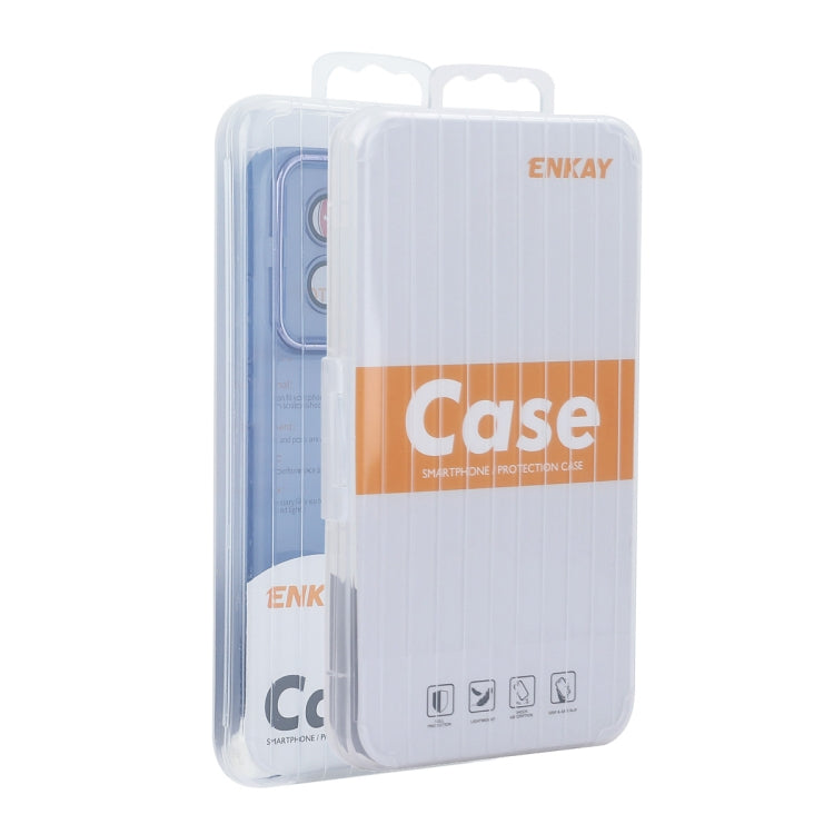 ENKAY Hat-Prince Translucent Matte TPU Phone Case with Lens Film, For iPhone 14 Plus, For iPhone 14, For iPhone 14 Pro, For iPhone 14 Pro Max