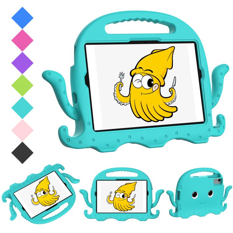 Octopus Style EVA Hybrid PC Shockproof Tablet Case with Strap