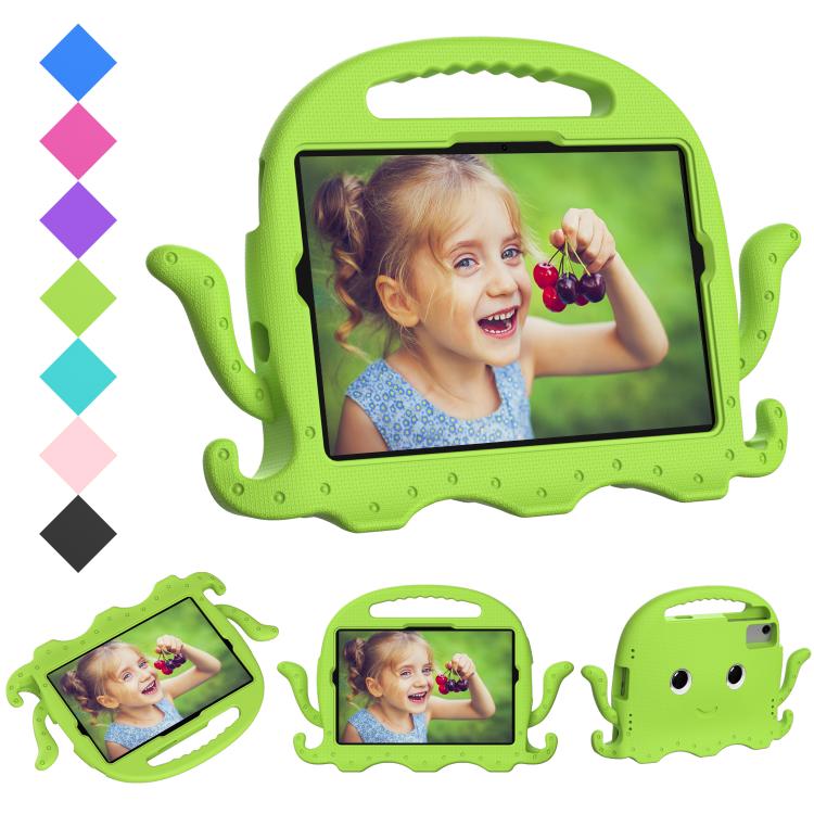 Octopus Style EVA Hybrid PC Shockproof Tablet Case with Strap