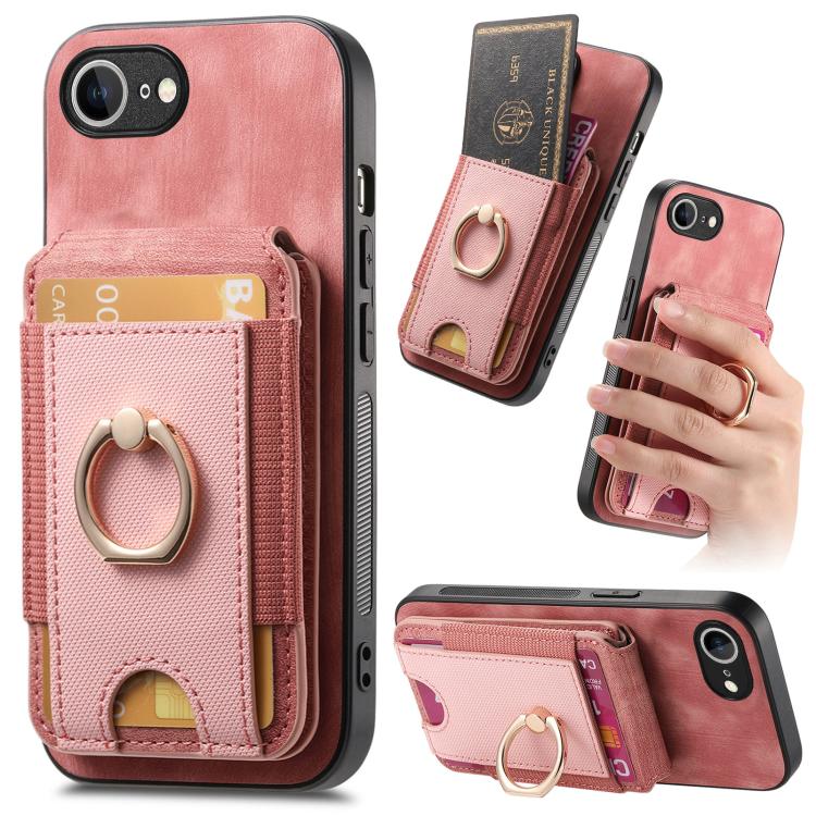 Retro Splitable Magnetic Stand Card Bag Leather Phone Case, For iPhone 18 Pro / 17 Pro, For iPhone 18 Pro Max / 17 Pro Max, For iPhone 17e / 16e, For iPhone 17