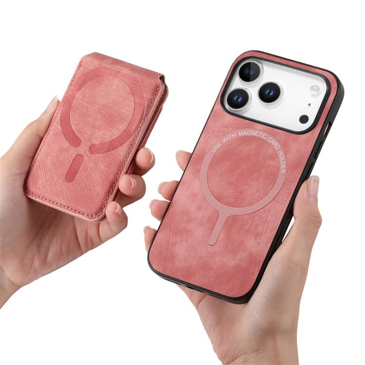 Retro Splitable Magnetic Stand Card Bag Leather Phone Case, For iPhone 18 Pro / 17 Pro, For iPhone 18 Pro Max / 17 Pro Max, For iPhone 17e / 16e, For iPhone 17
