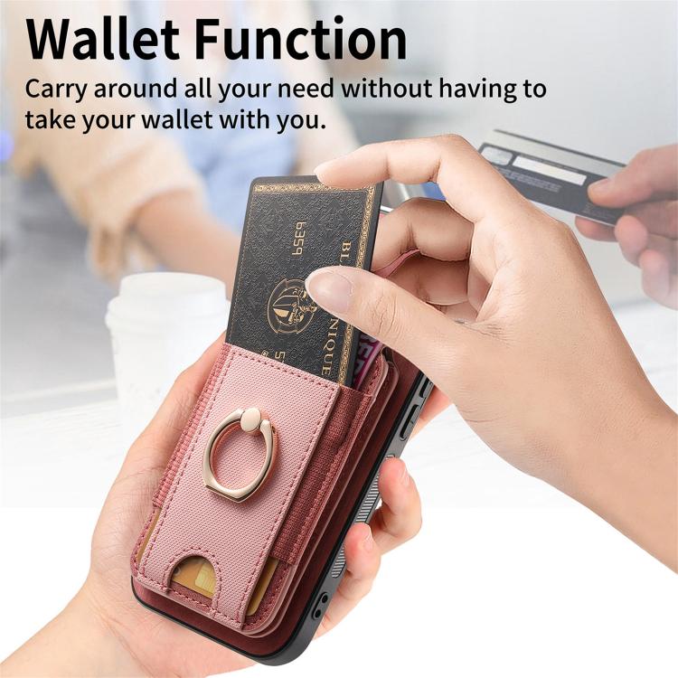 Retro Splitable Magnetic Stand Card Bag Leather Phone Case