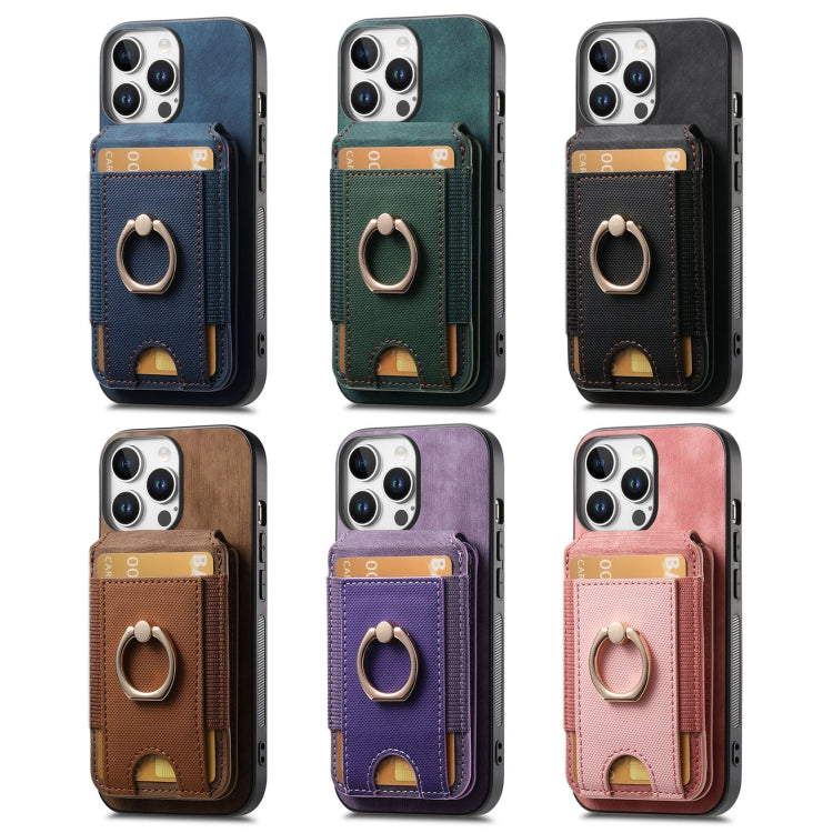 Retro Splitable Magnetic Stand Card Bag Leather Phone Case
