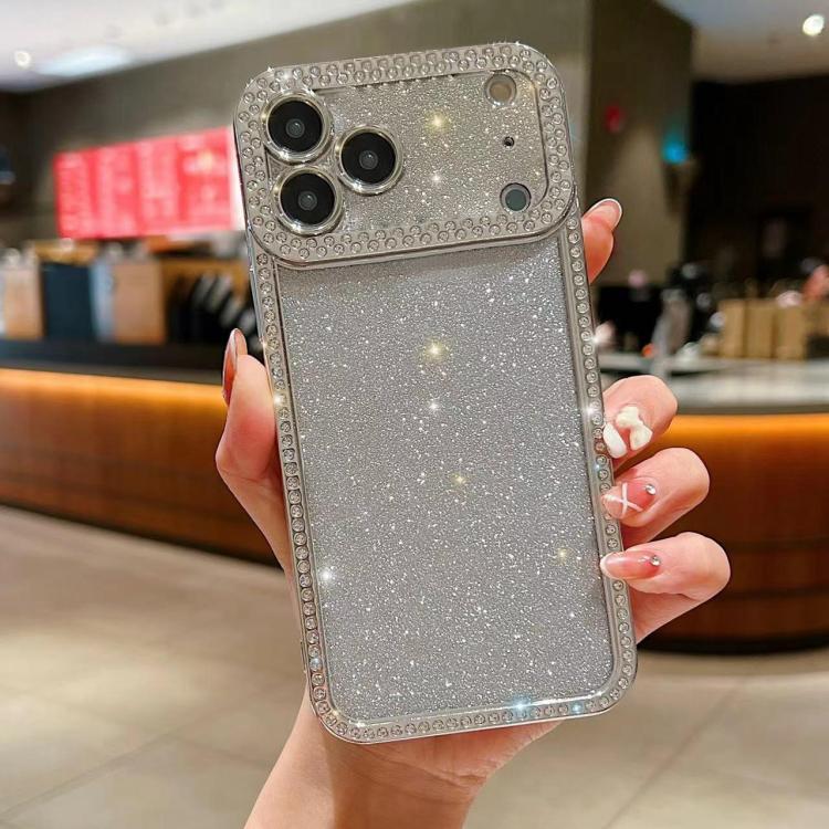 Diamond Gradient Glitter Plated TPU Phone Case, For iPhone 17e / 16e, For iPhone 17 Pro Max, For iPhone 17 Pro