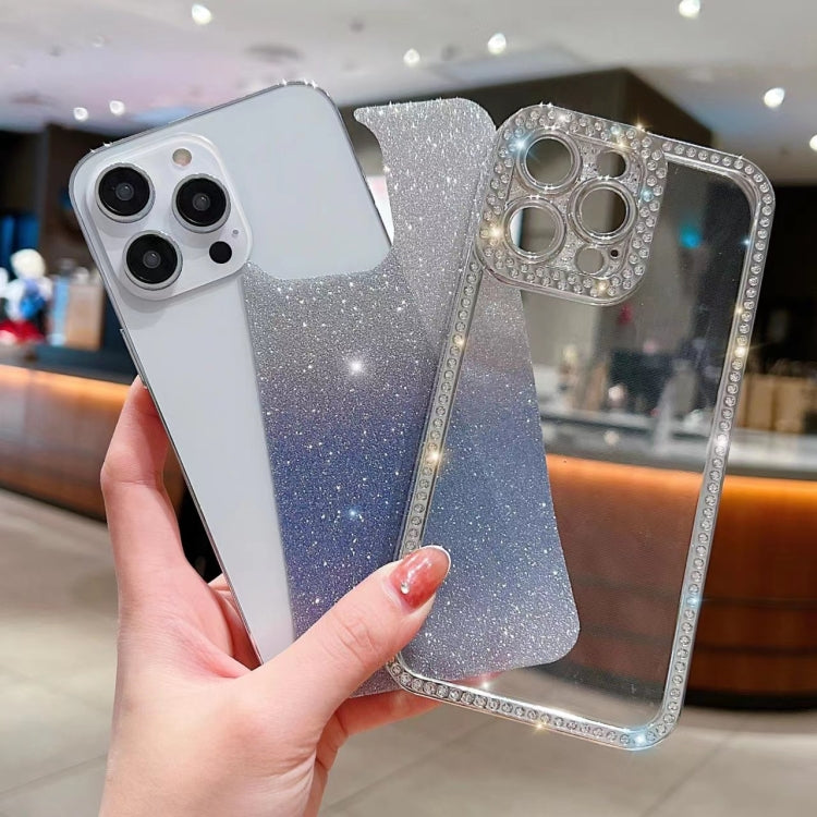 Diamond Gradient Glitter Plated TPU Phone Case, For iPhone 17e / 16e, For iPhone 17 Pro Max, For iPhone 17 Pro
