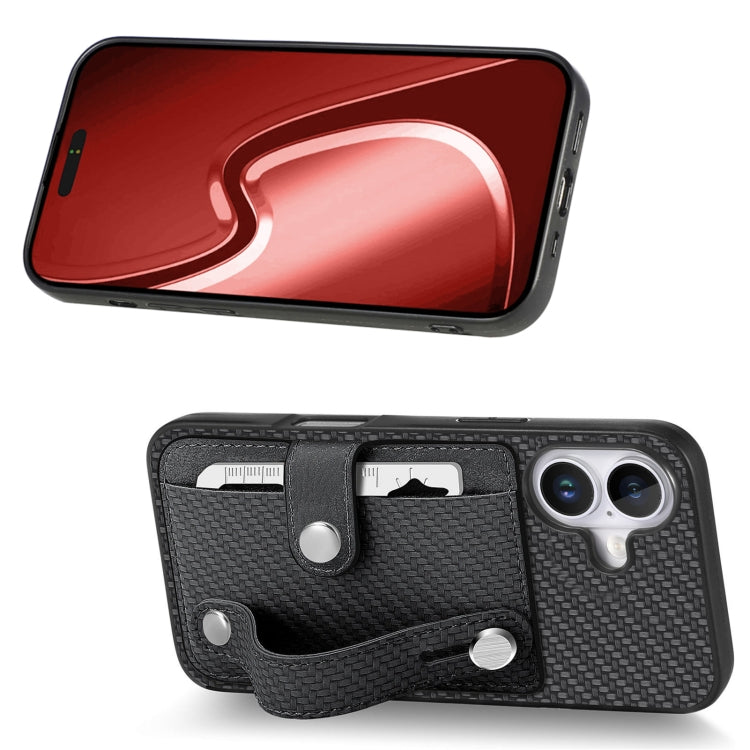 Wristband Kickstand Card Wallet Back Phone Case with Tool Knife