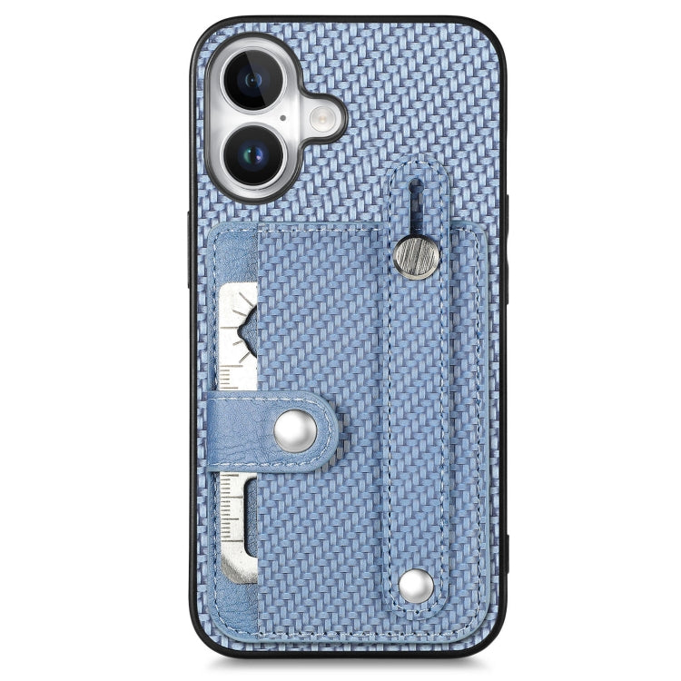 Wristband Kickstand Card Wallet Back Phone Case with Tool Knife