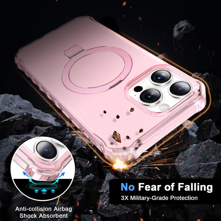 Frosted Wave MagSafe Holder Phone Case